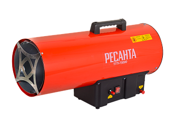 Тепловая газовая пушка ТГП-75000 Ресанта  – купить обогреватели, конвекторы, теплый пол оптом и в розницу  Тепловая газовая пушка ТГП-75000 Ресанта во Владивостоке