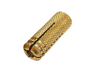 Анкер забивной латунный М10  – купить распределительные коробки, крепеж, изоляцию оптом и в розницу  Анкер забивной латунный М10 во Владивостоке